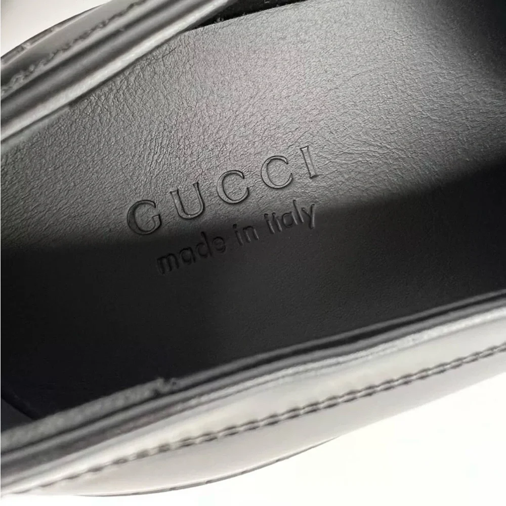 GUCCI Interlocking Horsebit Chucky Rubber Sole Loafers UK 11 - US 11.5 - EU 45 - Picture 7 of 10